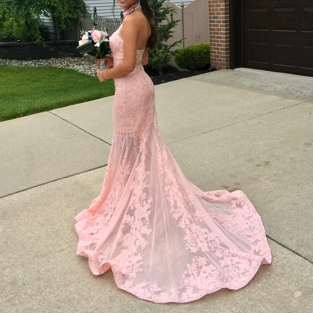 Pink Prom Dress -Ellie Wilde Nom Cherie